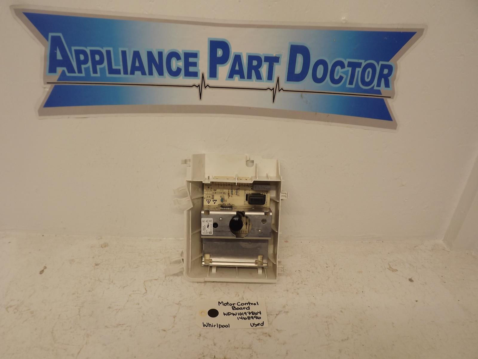 Whirlpool Washer WPW10197864 1468996 Motor Control Board Used Whirlpool Washer WPW10197864 1468996 Motor Control Board Used